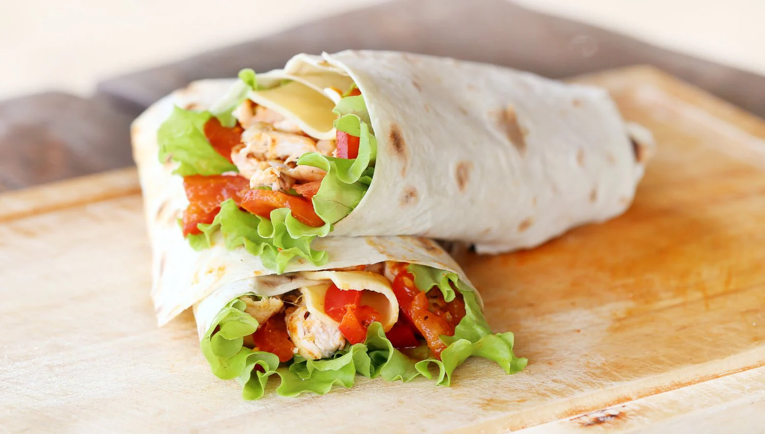 Chicken and Cheese wrap