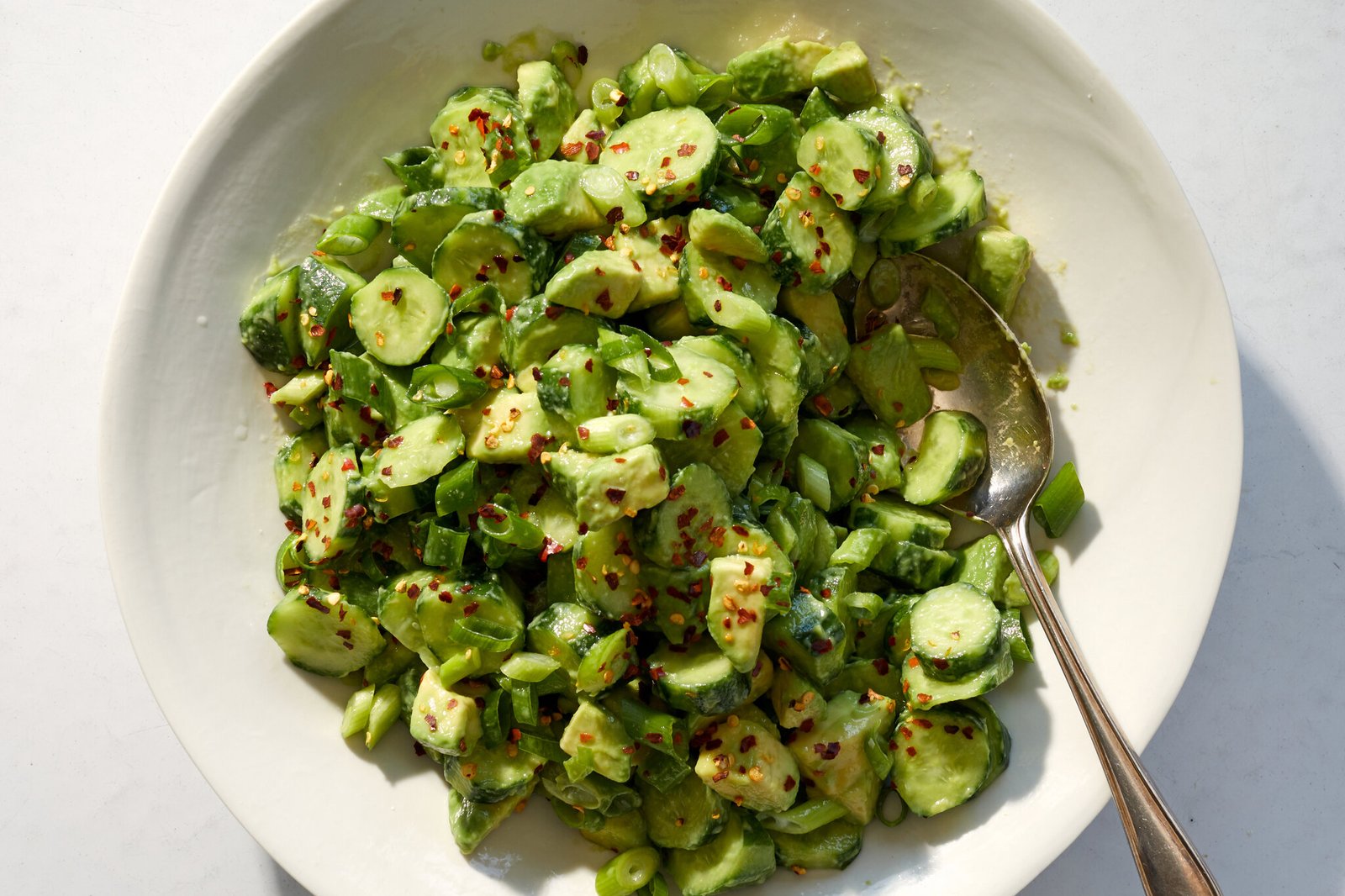Avocado,Cucumder,Lettuce & Milk