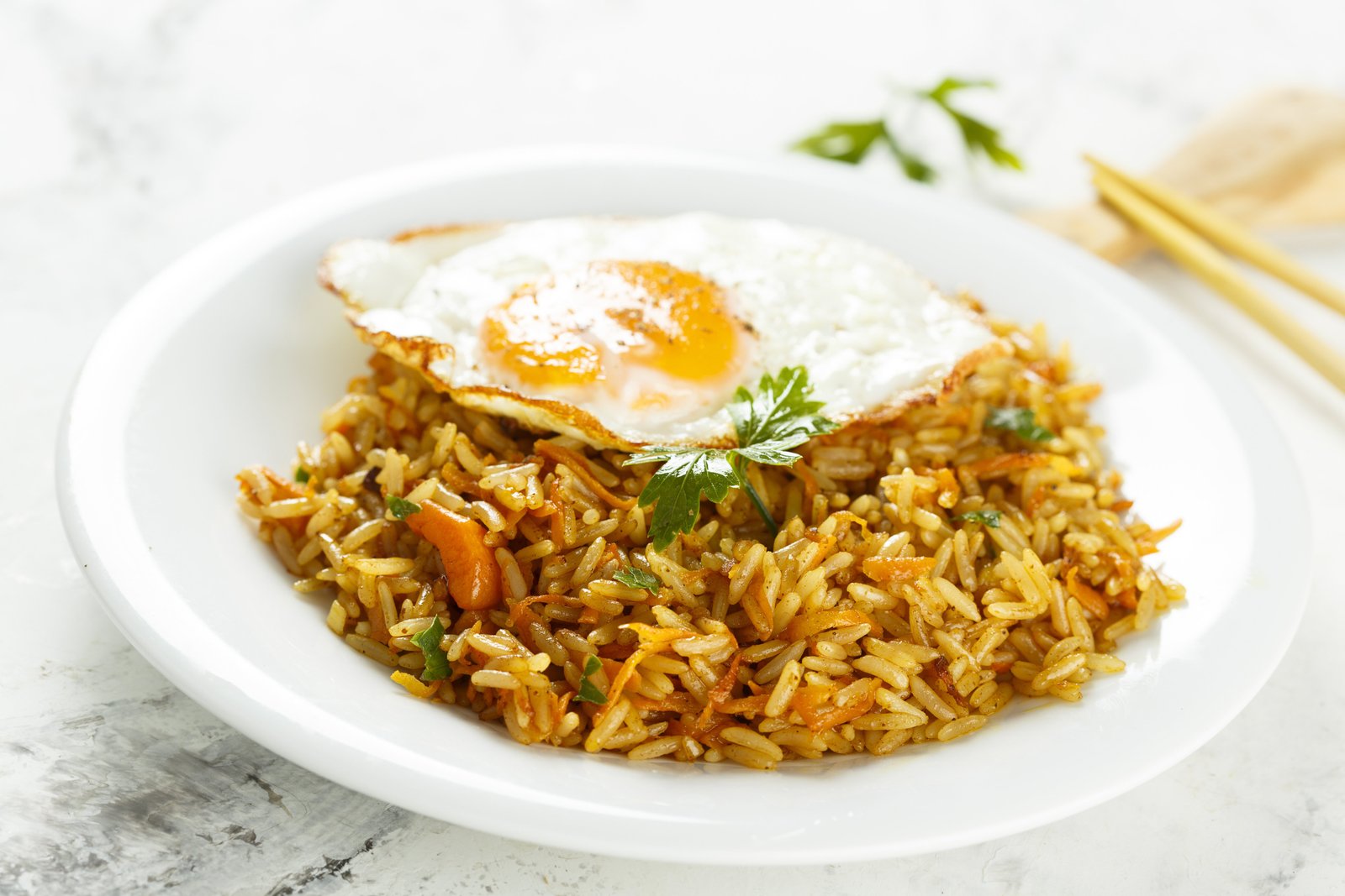 Nasi goreng – 
Indonesian fried rice