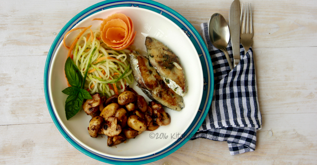 Herb grilled darne of seer