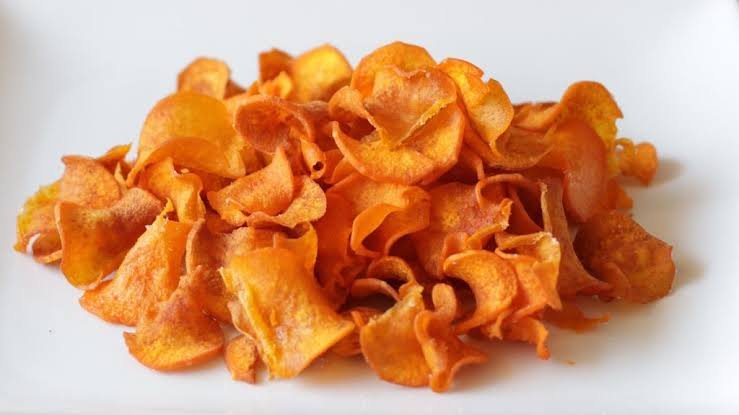 Sweet potato chips