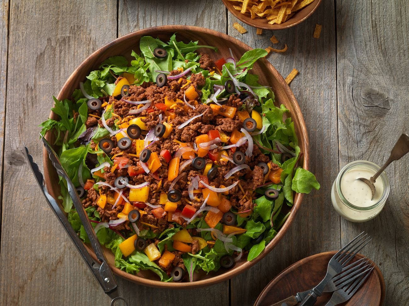 Stri -Fried Beef Salad